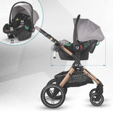 Carucior transformabil 3in1 Coccolle Melora Moonlit grey