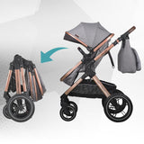 Carucior transformabil 3in1 Coccolle Melora Moonlit grey