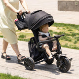 Tricicleta ultrapliabila Qplay Nova MAX Negru