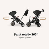 Tricicleta ultrapliabila Qplay Comfo Max Negru