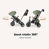 Tricicleta ultrapliabila Qplay Comfo Max Verde