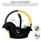 CARUCIOR KINDERKRAFT ESME, 3 IN 1, PURE BLACK