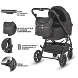 Carucior modular 2in1 Coccolle Serry Jet black
