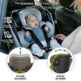 Scaun auto iSize 40-150 cm Coccolle Mago Olive khaki