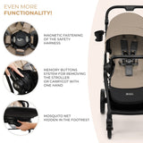 CARUCIOR KINDERKRAFT YOXI 3IN1 (MINK PRO) BEJ NISIP