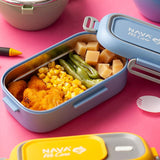 Lunchbox Nava We care 800 ml galben