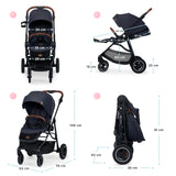 CARUCIOR KINDERKRAFT ALL ROAD, IMPERIAL BLUE