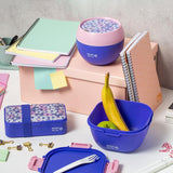 Lunchbox Nava We care 650 ml violet