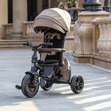 Tricicleta ultrapliabila Qplay Comfo Max Bej inchis