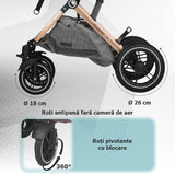 Carucior ultracompact 3in1 Coccolle Ravello Moonlit grey