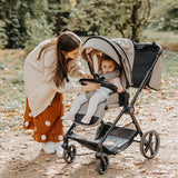 Carucior modular 3in1 Coccolle Lissia Butternut Beige+ Scoica auto iSize Coccolle Knox Black