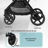 Carucior transformabil 3in1 Coccolle Amani Anthracite