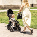 Tricicleta ultrapliabila Qplay Nova MAX Bej