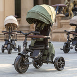 Tricicleta ultrapliabila Qplay Comfo Max Verde