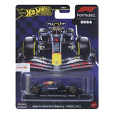 HOT WHEELS PREMIUM REAL RIDERS FORMULA 1 2024 ORACLE RED BULL RACING RB20 NUMARUL 1 SCARA 1 LA 64
