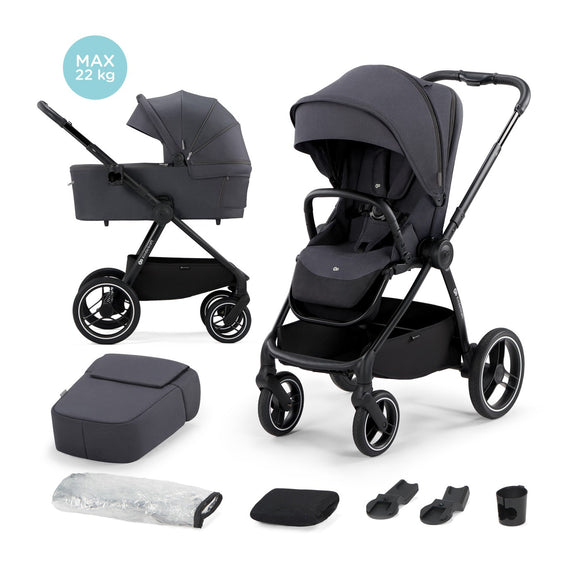 CARUCIOR MULTIFUNCTIONAL 2IN1 KINDERKRAFT NEA DARK GREY