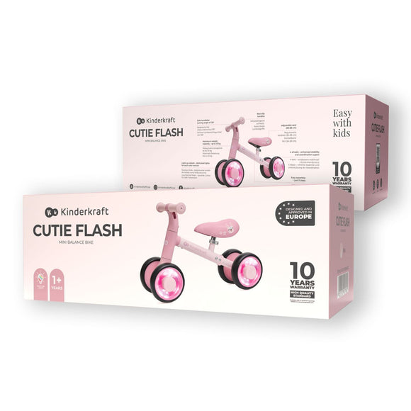 BICICLETA ECHILIBRU CUTIE FLASH, PINK