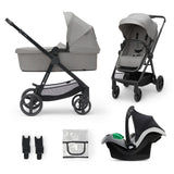 CARUCIOR KINDERKRAFT NEWLY, 3 IN 1, LIGHT GREY