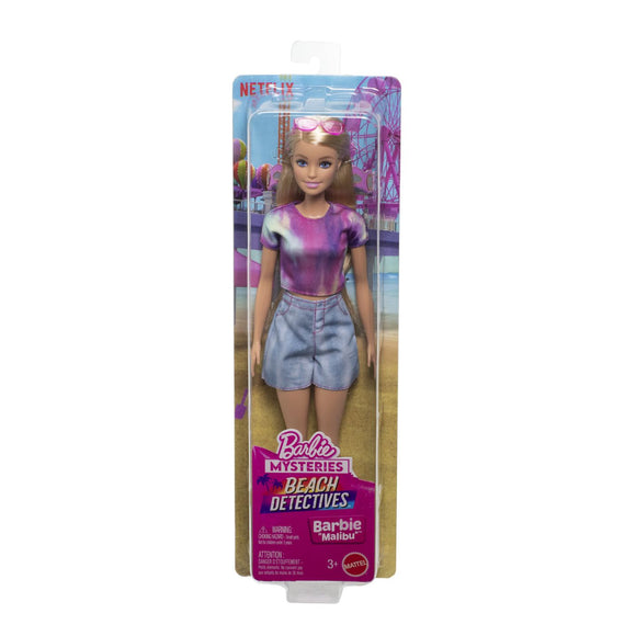 BARBIE MYSTERIES DETECTIVI PE PLAJA PAPUSA BARBIE MALIBU