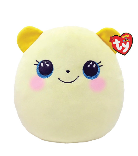 PLUS TY SQUISH BEANIES URSULETUL BUTTERCUP GALBEN 22CM