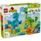 LEGO DUPLO DINOZAURI PE ROTI 3 IN 1 10451