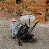 Carucior modular 3in1 Coccolle Saliara Cabernet+ Scoica auto iSize Coccolle Knox Black