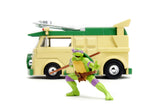 JADA NINJA SET FIGURINA DONATELLO SI VAGONUL DE PETRECERE 1:24