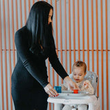 Scaun de luat masa multifunctional Coccolle Ziti Beige Dots