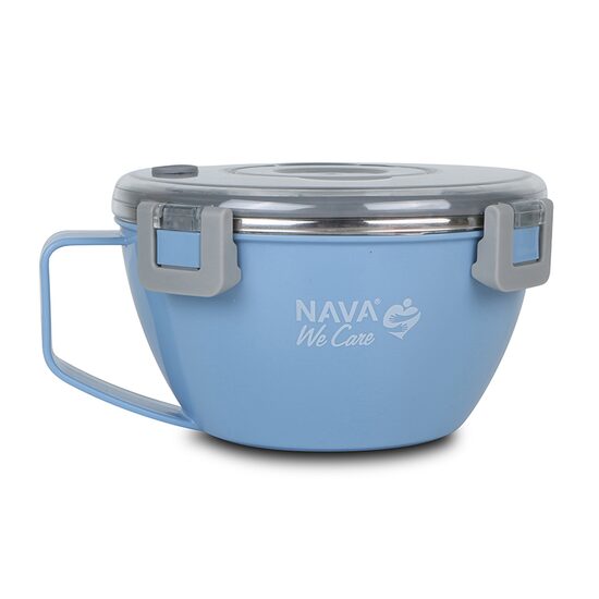 Caserola rotunda Nava We care 850 ml albastru