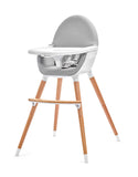 SCAUN DE MASA KINDERKRAFT FINI, 2 IN 1, GREY