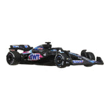 HOT WHEELS PREMIUM REAL RIDERS FORMULA 1 2024 MASINUTA METALICA BWT ALPINE F1 TEAM A524 NUMARUL 10 SCARA 1 LA 64