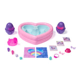 HATCHIMALS ALIVE NEON RAINBOW SET PETRECERE LA PISCINA