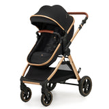 CARUCIOR KINDERKRAFT ESME, 3 IN 1, PURE BLACK