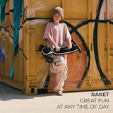 TROTINETA CU LUMINI KINDERKRAFT RAKET, BLUE