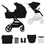 CARUCIOR KINDERKRAFT YOXI 2IN1, PURE BLACK