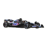 HOT WHEELS PREMIUM REAL RIDERS FORMULA 1 2024 MASINUTA METALICA BWT ALPINE F1 TEAM A524 NUMARUL 31 SCARA 1 LA 64