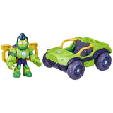 MARVEL IRON MAN SI PRIETENII SAI UIMITORI SET VEHICUL SI FIGURINA IRON HULK