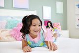 BARBIE FASHIONISTAS PAPUSA BARBIE BRUNETA CU ROCHIE ROZ