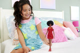 PAPUSA BARBIE FASHIONISTA MULATRA CU PAR AFRO