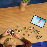 LEGO HORIZON ADVENTURES ALOY SI VARL VS SHELL WALKER SI SAWTOOTH 77037