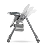 SCAUN DE MASA KINDERKRAFT TASTEE, PLIABIL, GREY