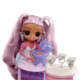 L.O.L. SURPRISE! OMG SWEET NAILS KITTY K CAFÉ SET PAPUSA CU ACCESORII