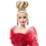 BARBIE SIGNATURE ANIVERSARE 80 DE ANI PAPUSA BARBIE BLONDA CU ROCHIE DE BAL ROSIE