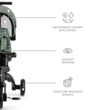 TRICICLETA KINDERKRAFT JAZZ 2, GREEN