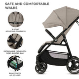 CARUCIOR SPORT KINDERKRAFT TRIG3 STONE BEIGE