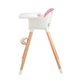 SCAUN DE MASA KINDERKRAFT SIENNA, 2 IN 1, PINK