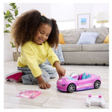 HOT WHEELS RC BARBIE MASINUTA CU TELECOMANDA CONVERTIBILA