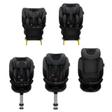 SCAUN AUTO KINDERKRAFT I-FIX, I-SIZE 40-150 CM, GRAPHITE BLACK