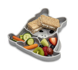 FARFURIE COMPARTIMENTATA DIN SILICON CU VENTUZA, MELII, BULLDOG