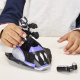 MARVEL IRON MAN SI PRIETENII SAI UIMITORI SET VEHICUL SI FIGURINA BLACK PANTHER